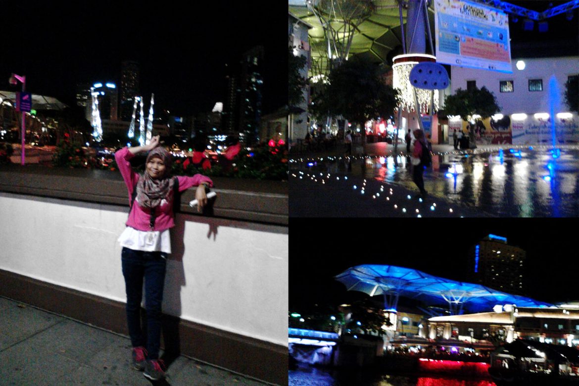 Malam Akhir Tahun di Singapore River Cruise