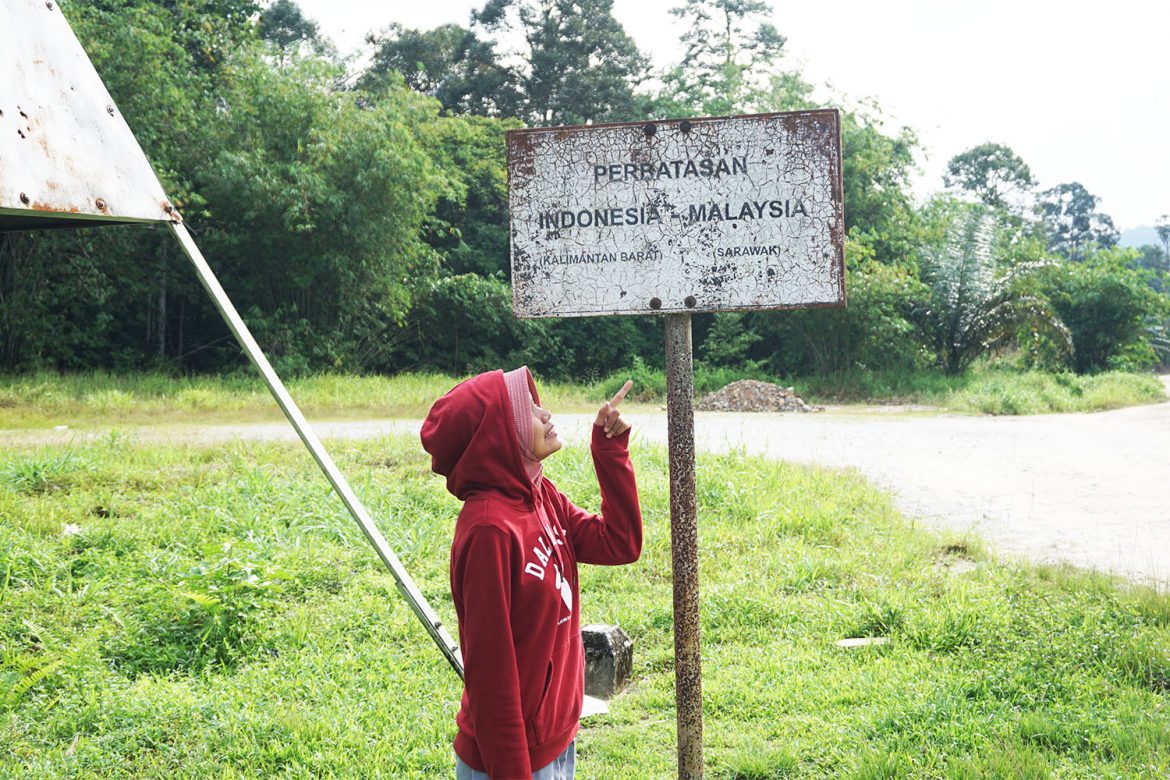 Daerah Perbatasan RI-Malaysia di Jagoi Babang