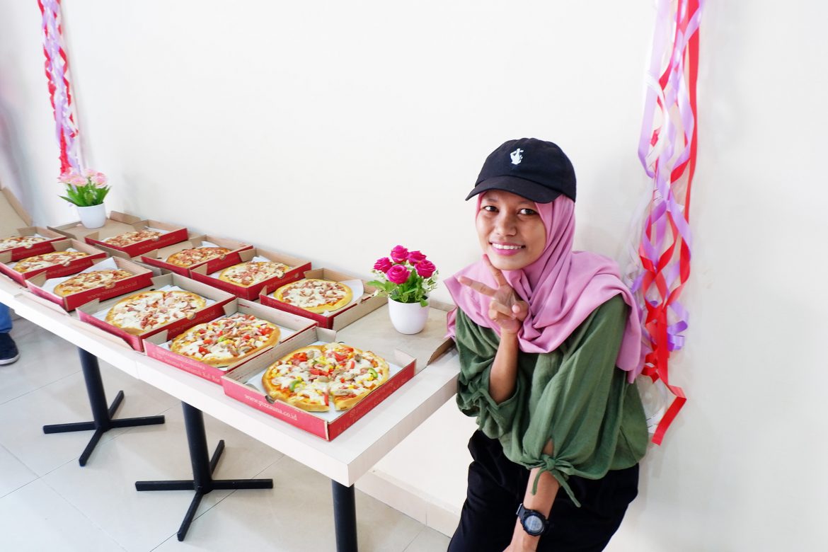 Pizza Una Khatulistiwa, Hadir di Kota Pontianak