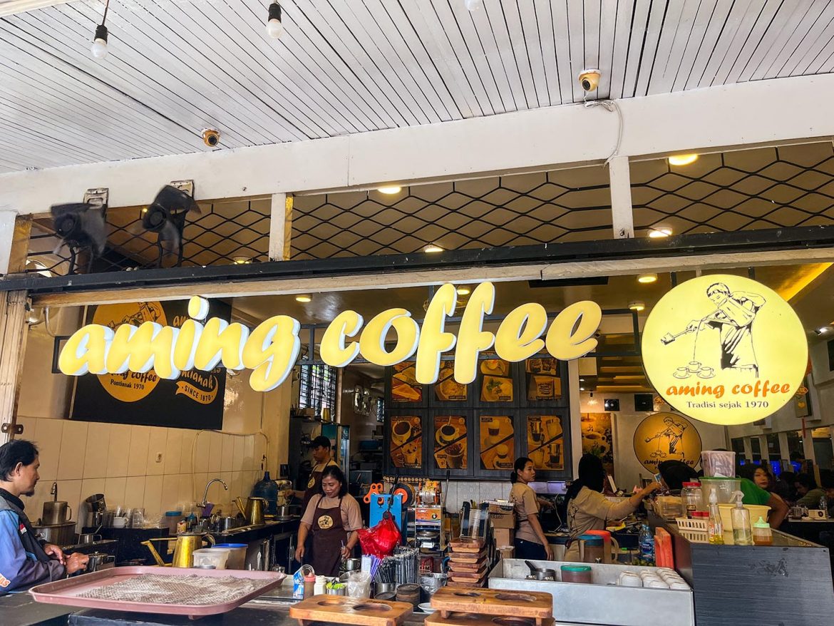 Ngopi di Tempat yang Legendaris, Aming Coffee Pontianak