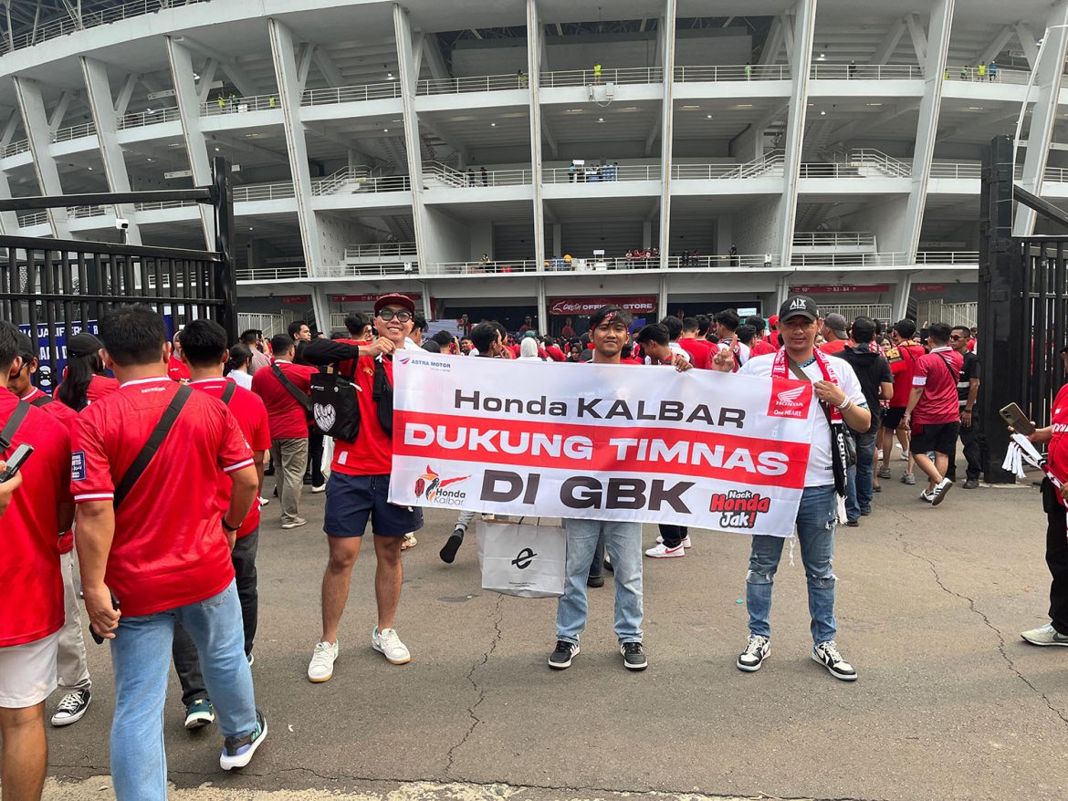 Ini dia! Konsumen Asmo Kalbar Nonton Langsung Laga Timnas di Stadion GBK Jakarta